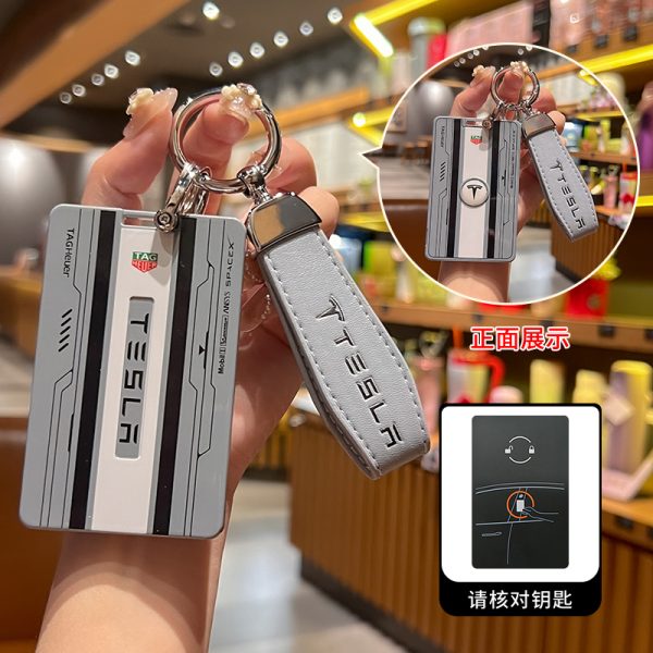 Fashion ABS Car Remote Key Case Cover For Tesla Model 3 Model X Model S Model Y Protector Accessories