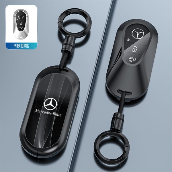 Fashion Car Key Protect Skin Cover Case Set For Mercedes Benz A B E C S GLC Class E200 E400 E63 W213 S550 S560 C260 A200 GLS GLA CLA CLS GLK GLC W204 W463 W176 W251 W205 AMG W205 W212 W223 W206 S350L S400L S450L S500L Key Shell Protector