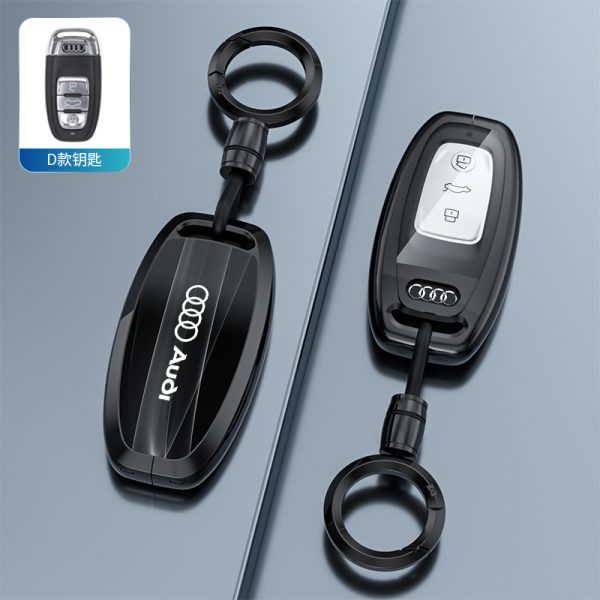 Fashion Car Key Protect Skin Cover Case Set For Audi A1 A3 A4 8P 8L 8V 8Y A5 B6 B7 A6 A7 C5 C6 Q3 Q5 Q7 4F S3 S4 S6 RS3 TT B8 B9 4K A8 E-tron Q8 C8 D5 SQ8 RS3