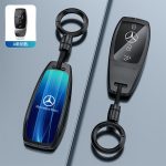 Fashion Car Key Protect Skin Cover Case Set For Mercedes Benz A B E C S GLC Class E200 E400 E63 W213 S550 S560 C260 A200 GLS GLA CLA CLS GLK GLC W204 W463 W176 W251 W205 AMG W205 W212 W223 W206 S350L S400L S450L S500L Key Shell Protector