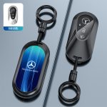 Fashion Car Key Protect Skin Cover Case Set For Mercedes Benz A B E C S GLC Class E200 E400 E63 W213 S550 S560 C260 A200 GLS GLA CLA CLS GLK GLC W204 W463 W176 W251 W205 AMG W205 W212 W223 W206 S350L S400L S450L S500L Key Shell Protector