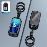 Fashion Car Key Protect Skin Cover Case Set For Honda Civic Accord CR-V HR-V Jade Crider Odyssey City Vezel Fit Pilot Accessories