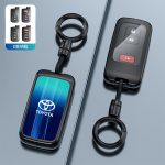 Fashion Car Key Protect Skin Cover Case Set For Toyota Prius 30 Alpha Aqua Land Cruiser Auris for Lexus LC 200 2012-2014 Camry Corolla RAV4 Highlander Avalon 2015-2017