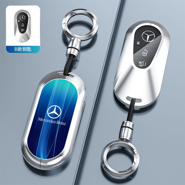 Fashion Car Key Protect Skin Cover Case Set For Mercedes Benz A B E C S GLC Class E200 E400 E63 W213 S550 S560 C260 A200 GLS GLA CLA CLS GLK GLC W204 W463 W176 W251 W205 AMG W205 W212 W223 W206 S350L S400L S450L S500L Key Shell Protector