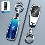 Fashion Car Key Protect Skin Cover Case Set For Mercedes Benz A B E C S GLC Class E200 E400 E63 W213 S550 S560 C260 A200 GLS GLA CLA CLS GLK GLC W204 W463 W176 W251 W205 AMG W205 W212 W223 W206 S350L S400L S450L S500L Key Shell Protector