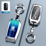 Fashion Car Key Protect Skin Cover Case Set For Toyota Camry Prius Land Cruiser Prado 150 Crown RAV4 Highland Coralla Hilux Fortuner Camry CHR C-HR