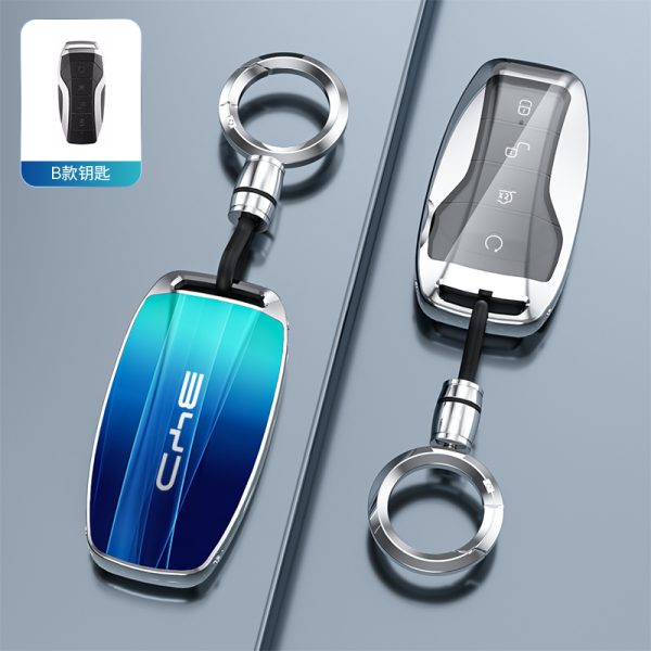 Fashion Car Key Protect Skin Cover Case Set For BYD Song Plus Atto 3 Han EV E2 Tang DM Qin Seal Dolphin Yuan Pro Song X