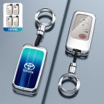 Fashion Car Key Protect Skin Cover Case Set For Toyota Prius 30 Alpha Aqua Land Cruiser Auris for Lexus LC 200 2012-2014 Camry Corolla RAV4 Highlander Avalon 2015-2017