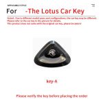 Zinc Alloy Car Key Case Cover For  Lotus Eletre Emeya Suede Evija Remote Protection Cover Shell Keychain Ring Holder Accessories