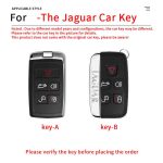 Fashion Car Key Protect Skin Cover Case Set For Jaguar XEL E-PACE XF XJ XJL XE C-X16 XKR XK F-Pace