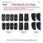 Fashion Car Key Protect Skin Cover Case Set For Buick Enclave Encore GX Envision encore lacrosse skylark rendezvous ENVISION S Plus Avenir 2020 2021 2022