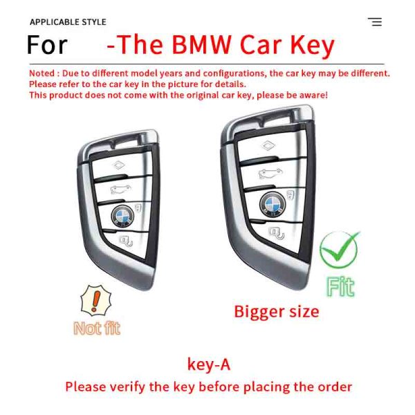 Fashion ABS Car Remote Key Case Cover For 2024 BMW new 4 Series M2 2 Series 225i 430i 425