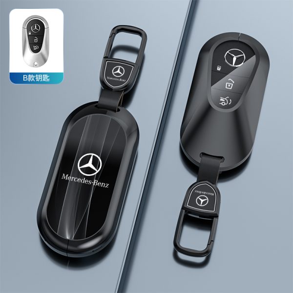 Fashion Car Key Protect Skin Cover Case Set For Mercedes Benz A B E C S GLC Class E200 E400 E63 W213 S550 S560 C260 A200 GLS GLA CLA CLS GLK GLC W204 W463 W176 W251 W205 AMG W205 W212 W223 W206 S350L S400L S450L S500L Key Shell Protector