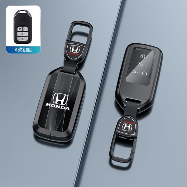 Fashion Car Key Protect Skin Cover Case Set For Honda Civic Accord CR-V HR-V Jade Crider Odyssey City Vezel Fit Pilot Accessories