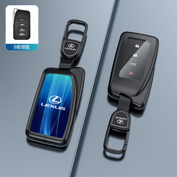 Fashion Car Key Protect Skin Cover Case Set For Lexus RX350 NX300 Es300h Rx450h GS300 GX470 IS250 ES350 LX570 GX460 Nx300h Is300h LS 260h UX200 ES240 RX270 RX350 RX300 CT200H GX400 LS460 Shell Fob Holder