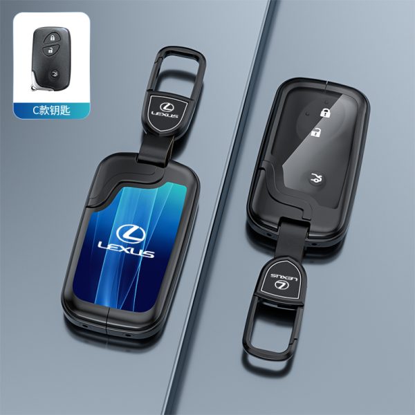 Fashion Car Key Protect Skin Cover Case Set For Lexus RX350 NX300 Es300h Rx450h GS300 GX470 IS250 ES350 LX570 GX460 Nx300h Is300h LS 260h UX200 ES240 RX270 RX350 RX300 CT200H GX400 LS460 Shell Fob Holder