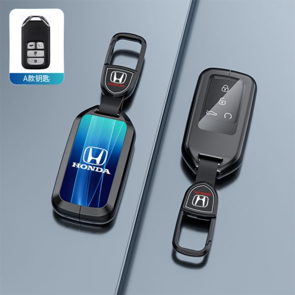 Fashion Car Key Protect Skin Cover Case Set For Honda Civic Accord CR-V HR-V Jade Crider Odyssey City Vezel Fit Pilot Accessories