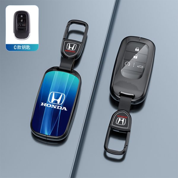 Fashion Car Key Protect Skin Cover Case Set For Honda Civic Accord CR-V HR-V Jade Crider Odyssey City Vezel Fit Pilot Accessories