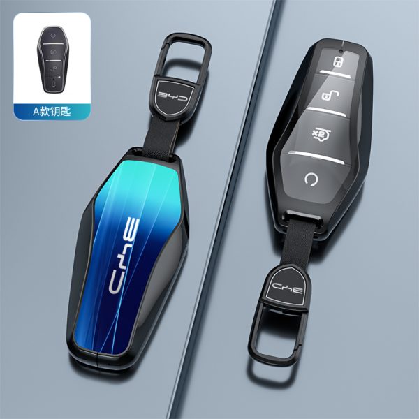 Fashion Car Key Protect Skin Cover Case Set For BYD Song Plus Atto 3 Han EV E2 Tang DM Qin Seal Dolphin Yuan Pro Song X