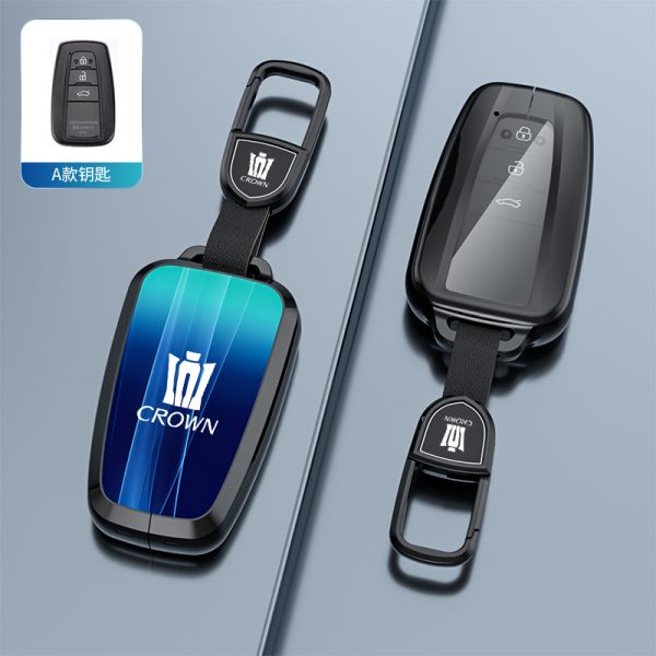 Fashion Car Key Protect Skin Cover Case Set For Toyota Camry Prius Land Cruiser Prado 150 Crown RAV4 Highland Coralla Hilux Fortuner Camry CHR C-HR