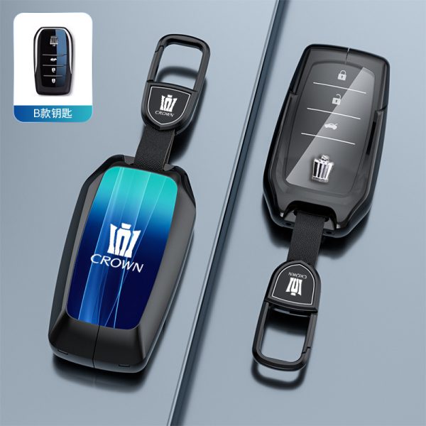 Fashion Car Key Protect Skin Cover Case Set For Toyota Camry Prius Land Cruiser Prado 150 Crown RAV4 Highland Coralla Hilux Fortuner Camry CHR C-HR