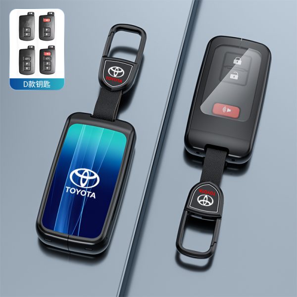 Fashion Car Key Protect Skin Cover Case Set For Toyota Prius 30 Alpha Aqua Land Cruiser Auris for Lexus LC 200 2012-2014 Camry Corolla RAV4 Highlander Avalon 2015-2017