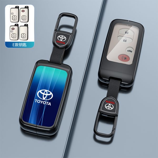 Fashion Car Key Protect Skin Cover Case Set For Toyota Prius 30 Alpha Aqua Land Cruiser Auris for Lexus LC 200 2012-2014 Camry Corolla RAV4 Highlander Avalon 2015-2017