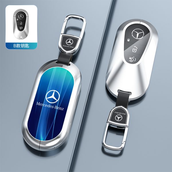 Fashion Car Key Protect Skin Cover Case Set For Mercedes Benz A B E C S GLC Class E200 E400 E63 W213 S550 S560 C260 A200 GLS GLA CLA CLS GLK GLC W204 W463 W176 W251 W205 AMG W205 W212 W223 W206 S350L S400L S450L S500L Key Shell Protector