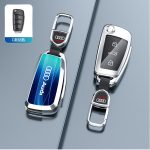 Fashion Car Key Protect Skin Cover Case Set For Audi A1 A3 A4 8P 8L 8V 8Y A5 B6 B7 A6 A7 C5 C6 Q3 Q5 Q7 4F S3 S4 S6 RS3 TT B8 B9 4K A8 E-tron Q8 C8 D5 SQ8 RS3