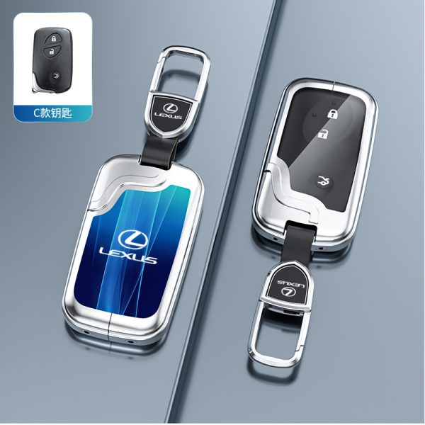 Fashion Car Key Protect Skin Cover Case Set For Lexus RX350 NX300 Es300h Rx450h GS300 GX470 IS250 ES350 LX570 GX460 Nx300h Is300h LS 260h UX200 ES240 RX270 RX350 RX300 CT200H GX400 LS460 Shell Fob Holder