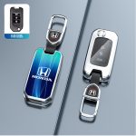 Fashion Car Key Protect Skin Cover Case Set For Honda Civic Accord CR-V HR-V Jade Crider Odyssey City Vezel Fit Pilot Accessories