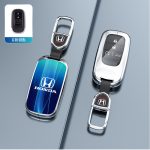 Fashion Car Key Protect Skin Cover Case Set For Honda Civic Accord CR-V HR-V Jade Crider Odyssey City Vezel Fit Pilot Accessories