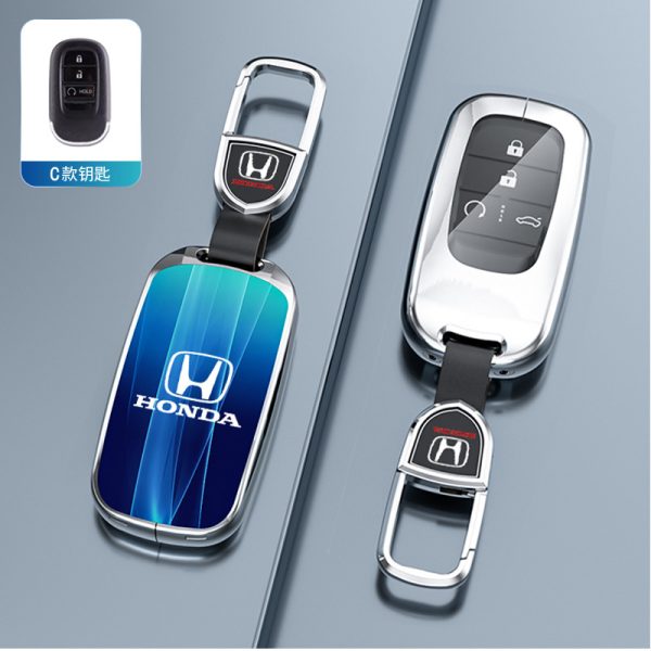 Fashion Car Key Protect Skin Cover Case Set For Honda Civic Accord CR-V HR-V Jade Crider Odyssey City Vezel Fit Pilot Accessories