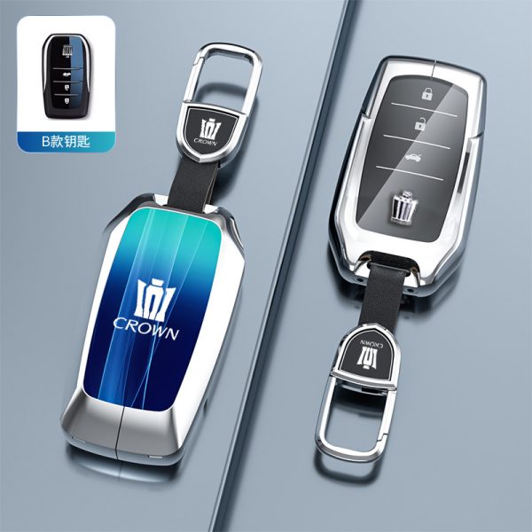 Fashion Car Key Protect Skin Cover Case Set For Toyota Camry Prius Land Cruiser Prado 150 Crown RAV4 Highland Coralla Hilux Fortuner Camry CHR C-HR