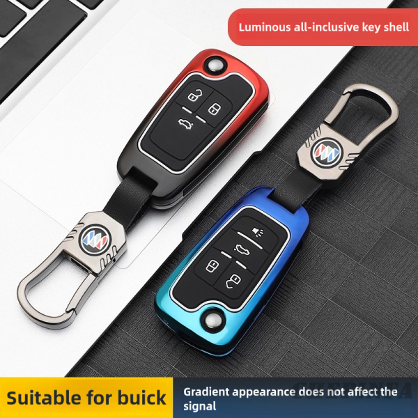 Zinc Alloy Car Key Case Cover For Buick Chevrolet Camaro Impala Aveo Malibu Sail Orlando Cruze Epica Lova Trax Spark Car Remote Key Shell Cover