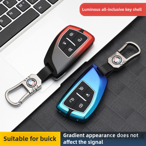 Zinc Alloy Car Key Case Cover For Chevrolet Tahoe Suburban for GMC Yukon for Buick ENVISION S Plus Avenir 2020 2021 2022 2023