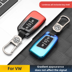 Zinc Alloy Car Key Case Cover For VW Volkswagen Magotan Passat B8 Skoda Superb Kodiaq A7 Car Key Accessories