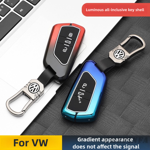 Zinc Alloy Car Key Case Cover For Volkseagen VW Golf 8 MK8 GTI GTD R ID.3 ID.4 2020 Cupra Auto Interior Decoration