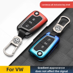 Zinc Alloy Car Key Case Cover For Volkswagen VW Polo Golf 7 GTI Tiguan Passat Beetle UP Skoda Octavia A7 Kodiaq