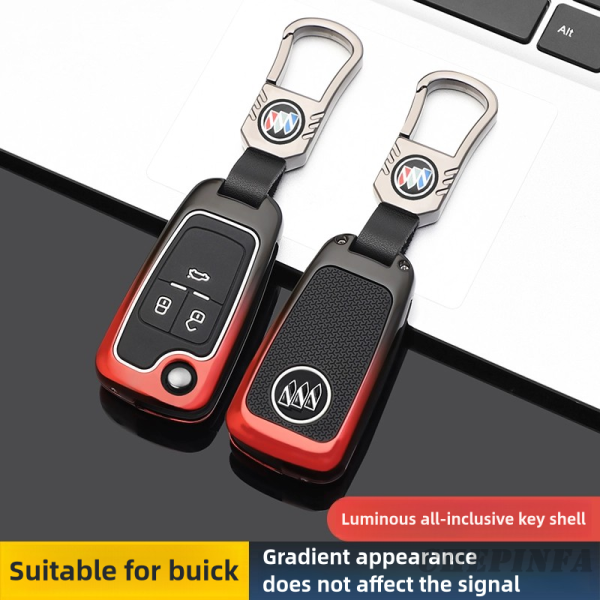 Zinc Alloy Car Key Case Cover For Buick Chevrolet Camaro Impala Aveo Malibu Sail Orlando Cruze Epica Lova Trax Spark Car Remote Key Shell Cover