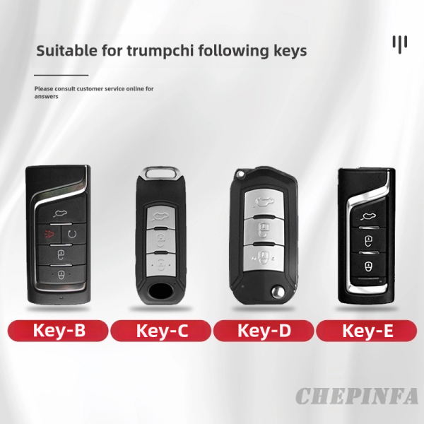 Zinc Alloy Car Key Case Cover For Gac Trumpchi GS3 GS4 GS5 GS7 GS8 M6 M8 GA3 GA4 GA5 GA6 GA8 GM8 GS7 GA4 GS8 GM6