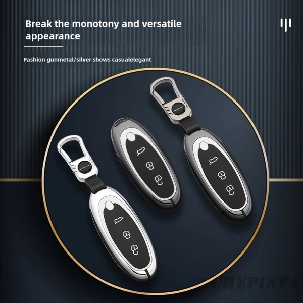 Zinc Alloy Car Key Case Cover For 2024 Dongfeng NAMMI 01 new Energy Remote Key Protection