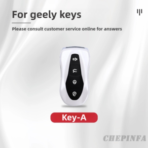 Metal car key case for geely