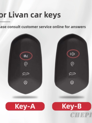 Metal car key case for geely livan