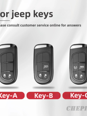 Metal car key case for Jeep