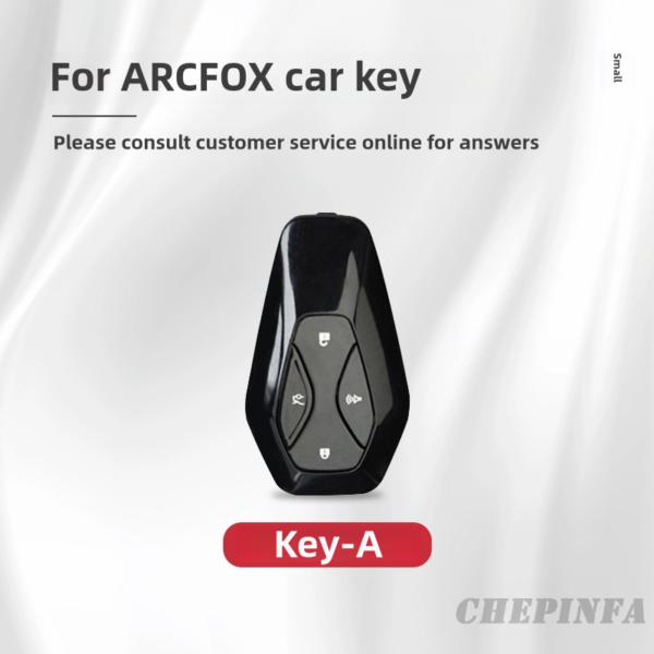 Zinc Alloy Car Key Case Cover For ARCFOX Alpha S Alpha T αS αT GT ECF ARCFOX-7 Auto Keyless Accessories