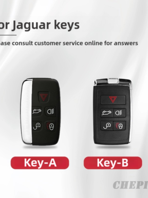 Metal car key case for jaguar