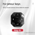 Zinc Alloy Car Key Case Cover For Chery Jetour Traveller T2 Turn Fur Remote Key Protection Shell