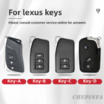 Zinc Alloy Car Key Case Cover For Lexus NX GS RX IS ES GX LX RC 200 250 350 LS 450H 300H Shell Fob Accessories