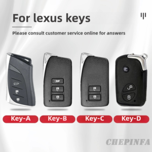 Metal car key case for lexus